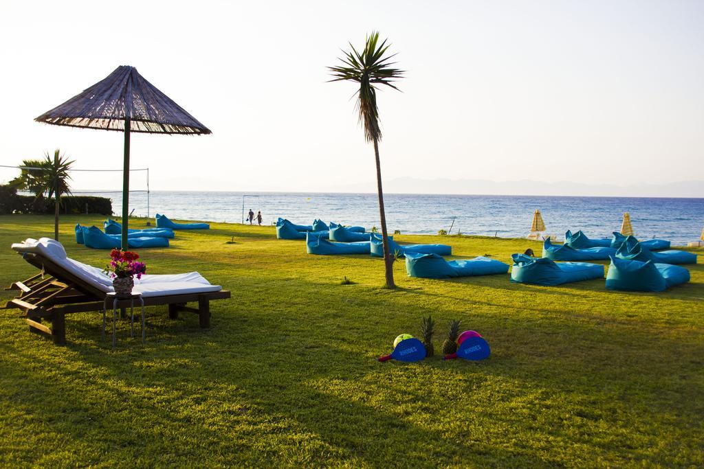 Area Blue Beach Apartments Ialysos  Buitenkant foto