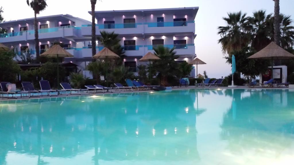 Area Blue Beach Apartments Ialysos  Buitenkant foto