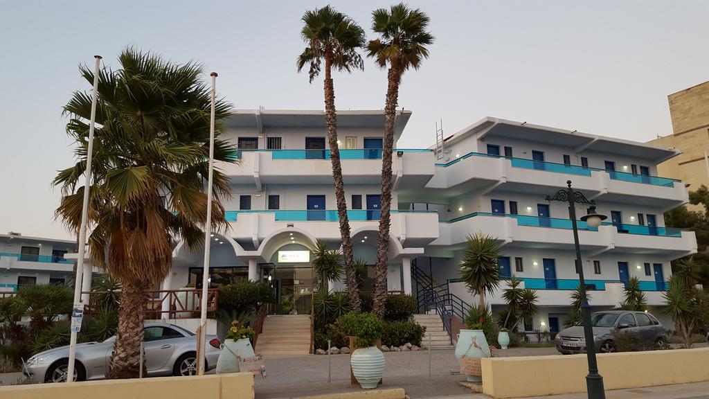Area Blue Beach Apartments Ialysos  Buitenkant foto