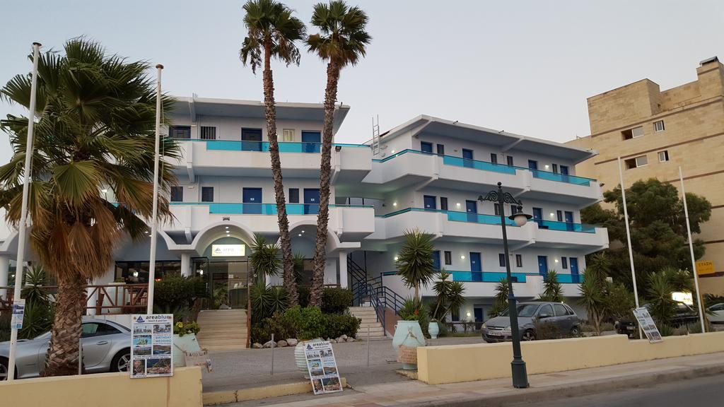 Area Blue Beach Apartments Ialysos  Buitenkant foto