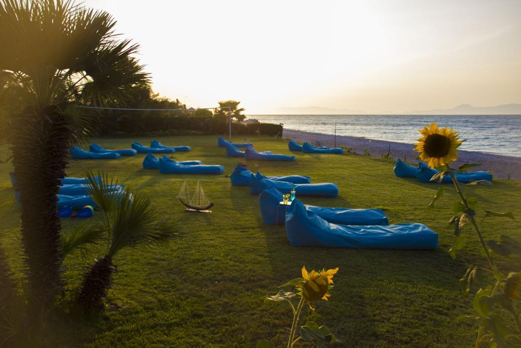 Area Blue Beach Apartments Ialysos  Buitenkant foto