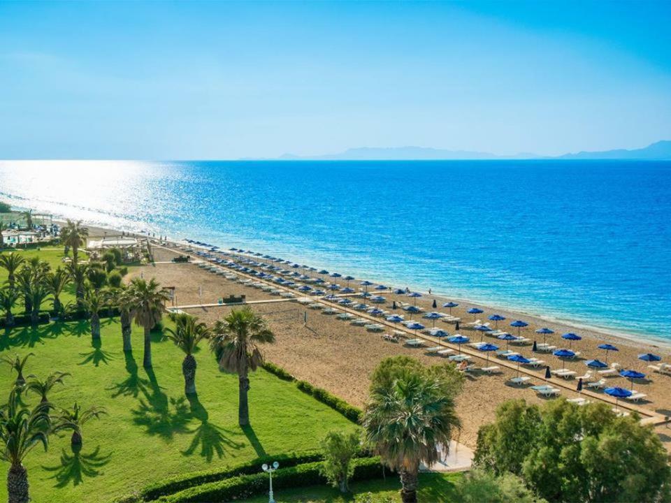 Area Blue Beach Apartments Ialysos  Buitenkant foto