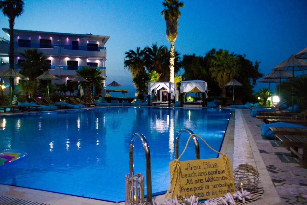 Area Blue Beach Apartments Ialysos  Buitenkant foto